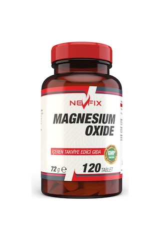 Nevfix Magnesium Oxide Magnezyum 250 MG 120 Tablet