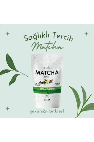Fibrelle Matcha Vanilya Aromalı 50g