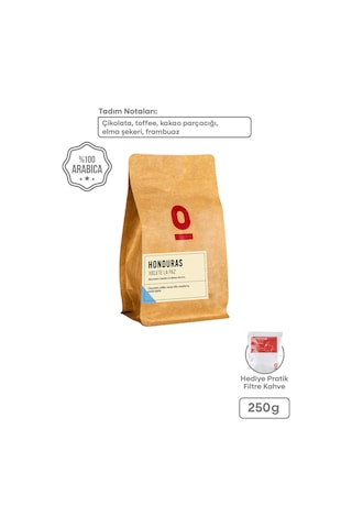 Honduras Xiclete La Paz 250g – Çikolata , Frambuaz, Kırmızı Elma Tadım Notalarıyla