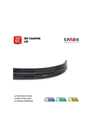 Fiat Ducato 1994-2006 Yıl Aralığı Uyumlu Ön Tampon Lip Siyah