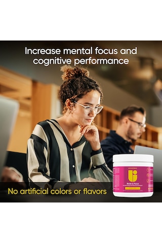 Universal U Boost & Focus Powder Energy And Cognitive B12 Niacin Choline L-tyrosine Huperzine Beta Alanin Citrulline Karışık