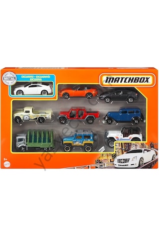 Matchbox 9´Lu Araba Seti