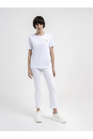 Loft Kadın T-shirt Beyaz Lf2035671 24yp69000237 P69100 Beyaz