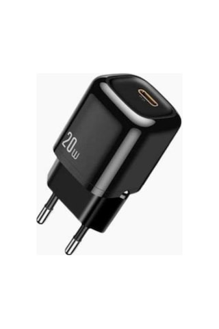 Ch-8291 20w Pd Hızlı Mini Şarj Cihazı Siyah