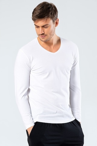 Cacharel Erkek V Yaka Uzun Kollu T-Shirt - 520618870
