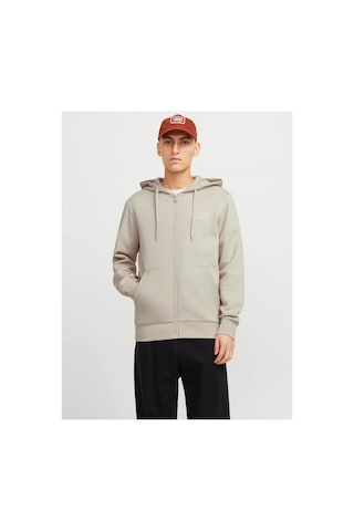 Jack & Jones Erkek Jjecorp Logolu Bej Hırka -12265177 Moonbeam