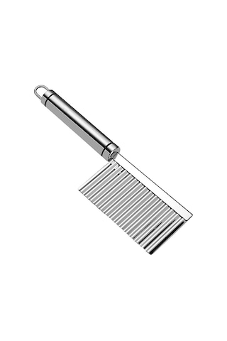 Patates Ve Havuç İçin Asılı Delikli Dalga Şekilli Doğrayıcı Paslanmaz Çelik Kırışık Sebze Kesici Diğer