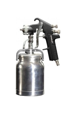 Stanley Alttan Depo Boya Tabancası 1,8 MM Stanley Alttan Depo Boya Tabancası 1,8 MM