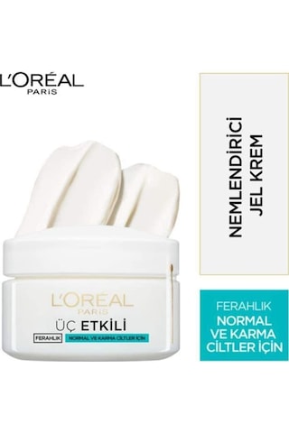 L'Oreal Paris Üç Etkili Fresh Jel Krem 50 ML