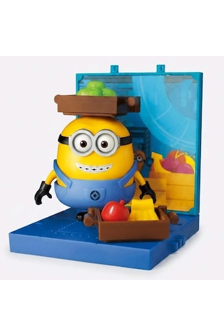 Minions Precool Jelly Factory Serisi Figür Yapım Seti - Modüler Mini Oyuncak Modeller 4.4 - 7.5 Cm