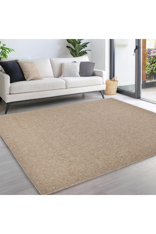 Avanos Modern Sisal Jüt Toz Vermez Yıkanabilir Balkon Bahçe Mutfak Dokuma Halı Kilim Jüt