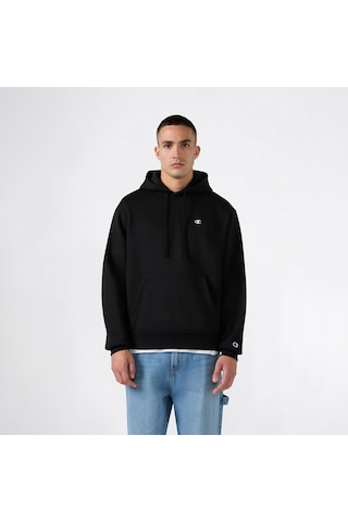 Champion Hooded Erkek Siyah Sweatshirt 223073 2800282