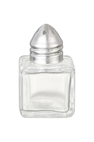 Kapaklı 10/15ml Baharat Şişesi Şeffaf Cam Tuz Kavanozu Dayanıklı Baharatlıklar Barbekü 1