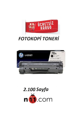 Hp M1530 / M1536Dnf / M1537 Siyah Toner 2.100 Sayfa