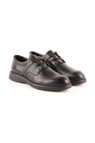Lbr H1006 Erkek Deri Casual Ayakkabı Siyah
