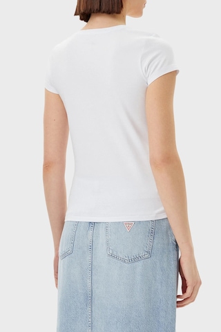 Guess Bayan T Shirt E5gı08 J1314 G011 Beyaz BEYAZ