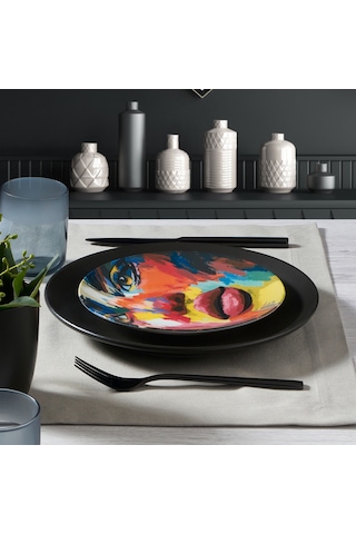 GÜRAL ATİNA 6 PARÇA BONE PASTA SETİ - 2090
