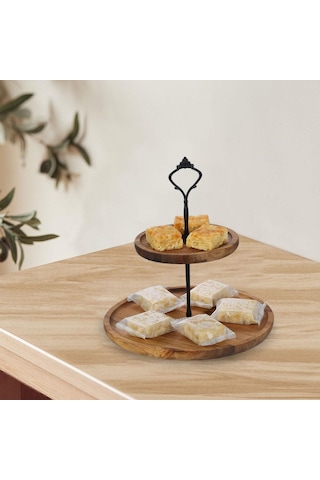 Suntek Magideal Cupcake Standı Çok Fonksiyonlu Şeker Servis 2-katlı