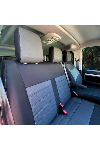 Citroen Jumpy 8+1 Uyumlu Araca Özel Oto Koltuk Kılıfı 158394