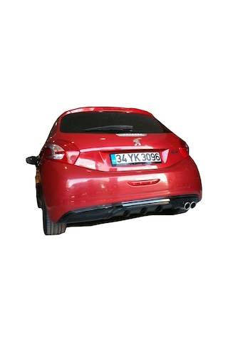 Peugeot 208 (2012-2015) Arka Tampon Eki - Difüzör (Plastik)