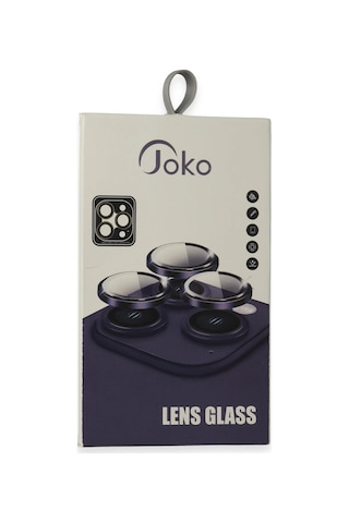 Cosmotex Joko Apple, Uyumlu iPhone 15 Pro Max Pvd Metal Kamera Lens - Lacivert