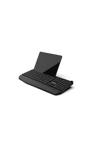 Ibk-272qu Kablosuz Q Ofis Klavye Çoklu Bağlantı Bluetooth 5.0 + 2.4ghz 114 Tuş Tablet Standlı