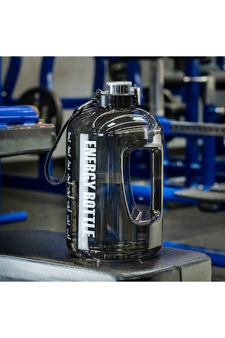 Sporcu Su Matarası 2500 Ml Siyah