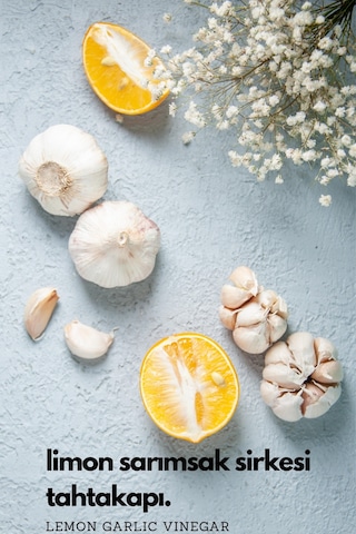 Tahtakapı Limon Sarımsak Sirkesi 500 ML
