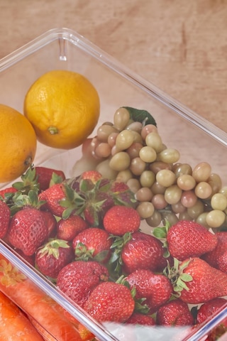 2 Li Kapaklı Buzdolabı Organizeri & Buzdolabı Düzenleyici 4,5 Lt