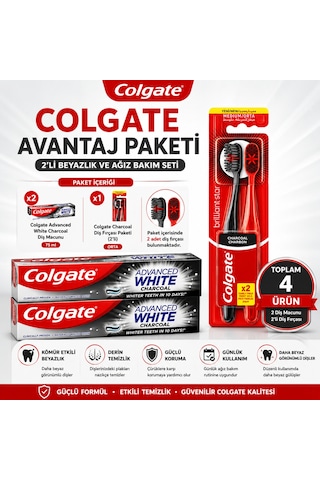 Colgate Advanced White Charcoal Avantaj Paketi