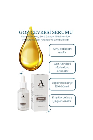 Anatolian International Göz Çevresi Bakım Serumu 30 ML