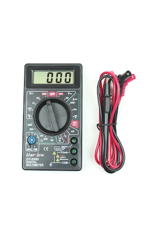 Dt-830d Dijital Ölçü Aleti Multimetre Siyah Renk