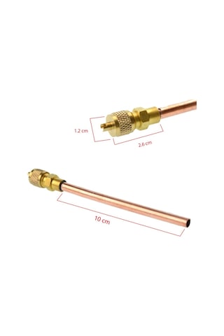 Buzdolabı Bakır Borulu Sibop 1/4 (10 Cm Bakır) - 523504719