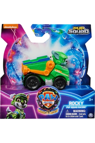 Paw Patrol The Mighty Movie Pup Squad Racers Rocky