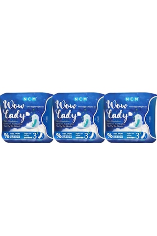 Wow Lady Gece Set 3 x 8'li