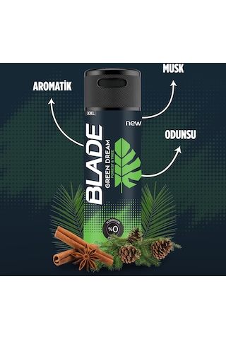 Blade Green Dream Erkek Roll-On Deodorant 6 x 200 ML
