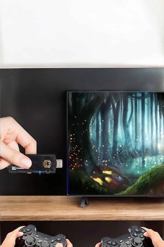 Mey İthalat 20.000 Oyunlu Premium Model Oyun Konsolu 8k Android Tv Hd Game Stick
