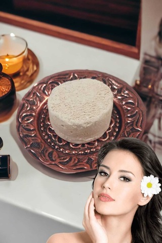 3'lü Yüz Temizleme Leke Akne Ölü Deri Peeling Ruşur Taşı Masaj Etkili Keçi Sütü Lanta Sabun