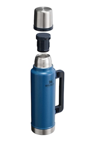 Stanley Klasik Vakumlu Çelik Termos 1.4 Lt Stanley0356 Koyu Mavi
