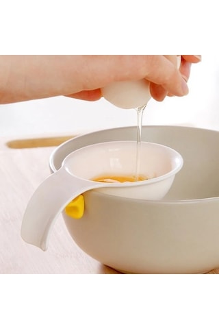 Ulzyvf Yumurta Yumurta Yenilik Siyah Siyah Sınıfı Sarısı Plastik Pişirme Mutfak Gıda Bölücü Beyaz Ayırıcı Araçları Alet Fn Siyah