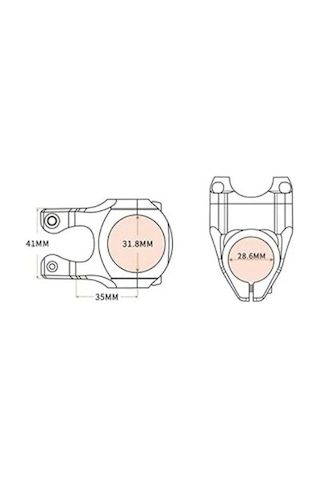 Lunje Alüminyum 31,8mm Mtb Freeride Gidon Boğazı Bisiklet Gidon Boğazı Rainbow Oil Slick Renk Boğaz Turuncu