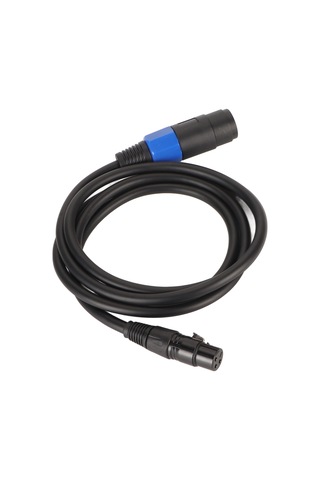 Tenfowee Xlr Dişi-speakon Dişi Profesyonel Hoparlör Kablosu - 1.8m Dj Sahne Stüdyo Ses Transferi