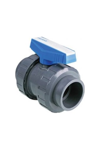 U Pvc Küresel Vana Yapıştırma Muflu 63 Mm Pimtaş