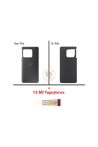 One Plus Yapıs Tırıcı One Plus 10 Pro Siyah Yapıs Tırıcı B-7000 Yapıştırıcı Arka Kapak Arka Cam Batarya Kapağı Lazer Kesim Kapak Pil Kapağı Back Cover Çok Renkli