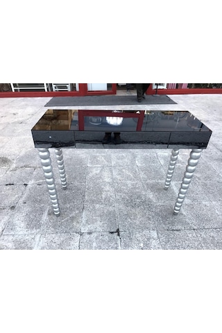 Elma Dresuar 110 Cm Ahşap  Boyalı Gri