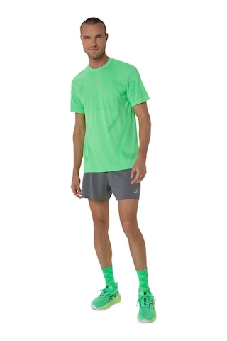 Asics Road Seamless Erkek Yeşil Koşu T-shirt 2011d355-301 Yeşil
