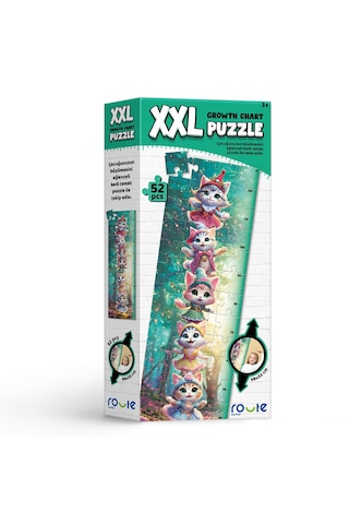 Xxl Puzzle Eğlenceli Kediler 98 33 Cm