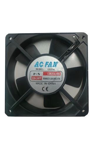 Tidar 120x120x25mm 220v Ac Fan 0.75 Mm Tidar 120x120x25mm 220v Ac Fan 0.75 Mm