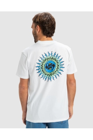 Quiksilver Eqyzt08046 Ev Beach Blast Beyaz Erkek T Shirt