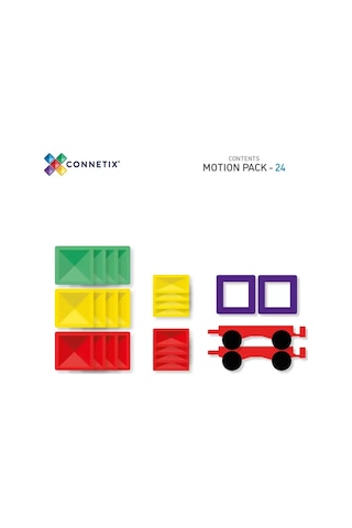 Connetix Rainbow Motion Set - 24 Parça Con-eu-24c